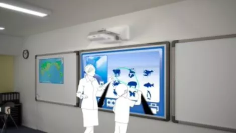 Epson unveils 'world's first' interactive projector