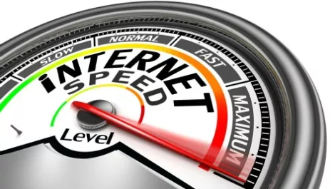 Internet speed