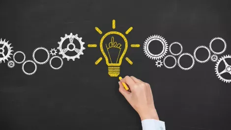 Idea blackboard
