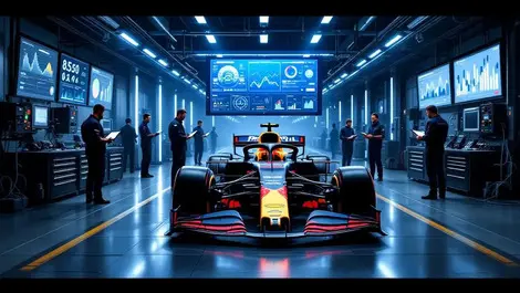 Racing bulls f1 uk garage high tech asset performance mgmt