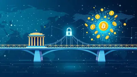 Digital network bridge stock exchange to crypto over apac us map